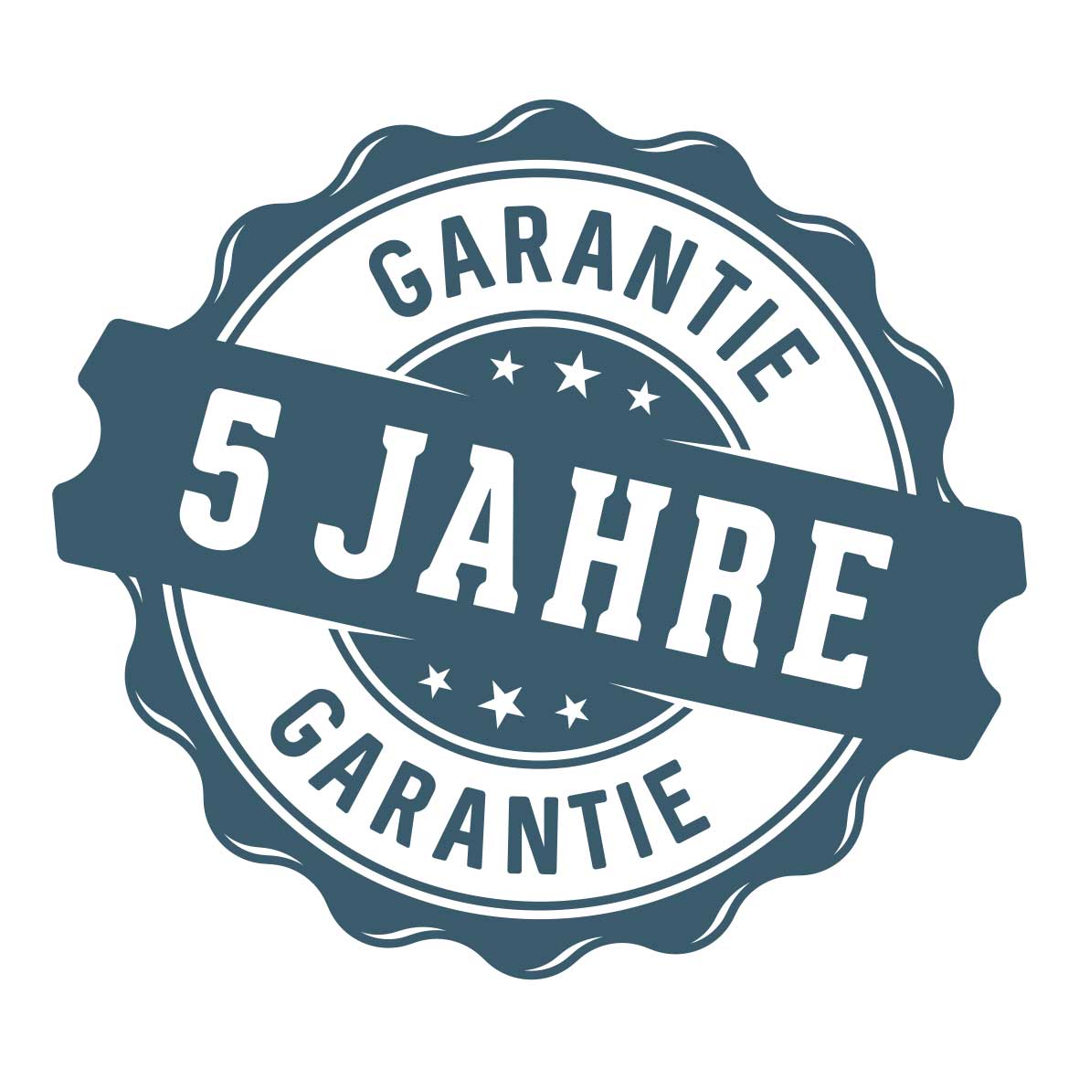 5 Jahre Garantie