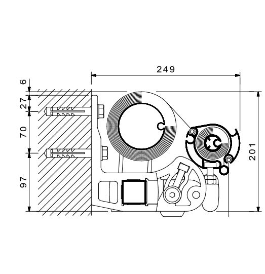 G 100 Schnitt mit Vario Volant