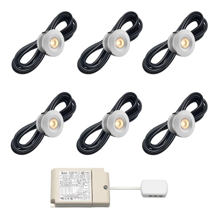 Cree LED Einbaustrahler Sevilla io| Warm Weiß | Set mit 4, 6, 8, 10 oder 12 Stück