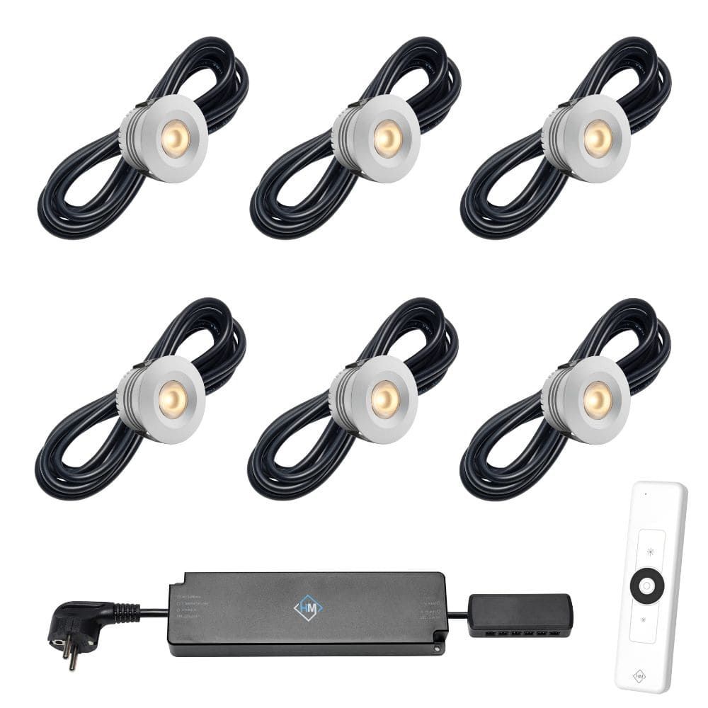 Cree LED Einbaustrahler Sevilla ab | Warm Weiß | Set mit 6 Stück