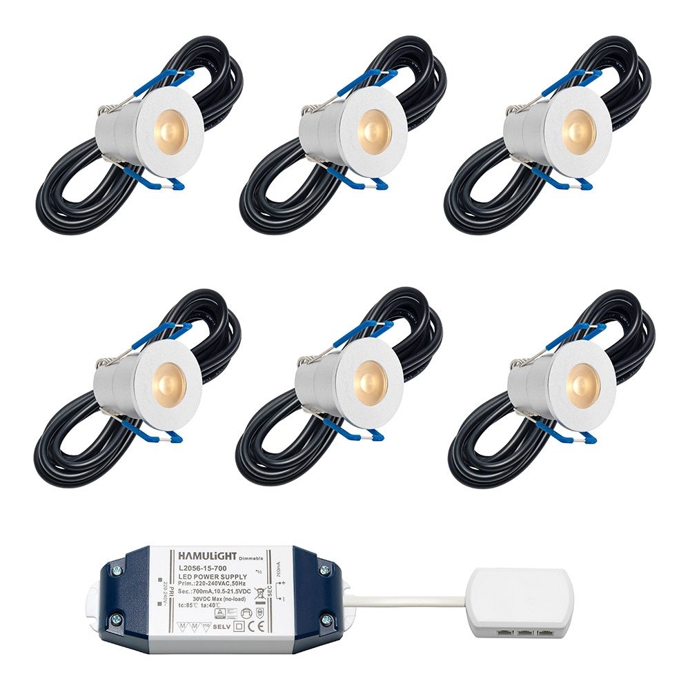 Cree LED Einbaustrahler Valencia bas | Warm Weiß | Set mit 6 Stück online kaufen