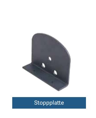 Stopperplatte