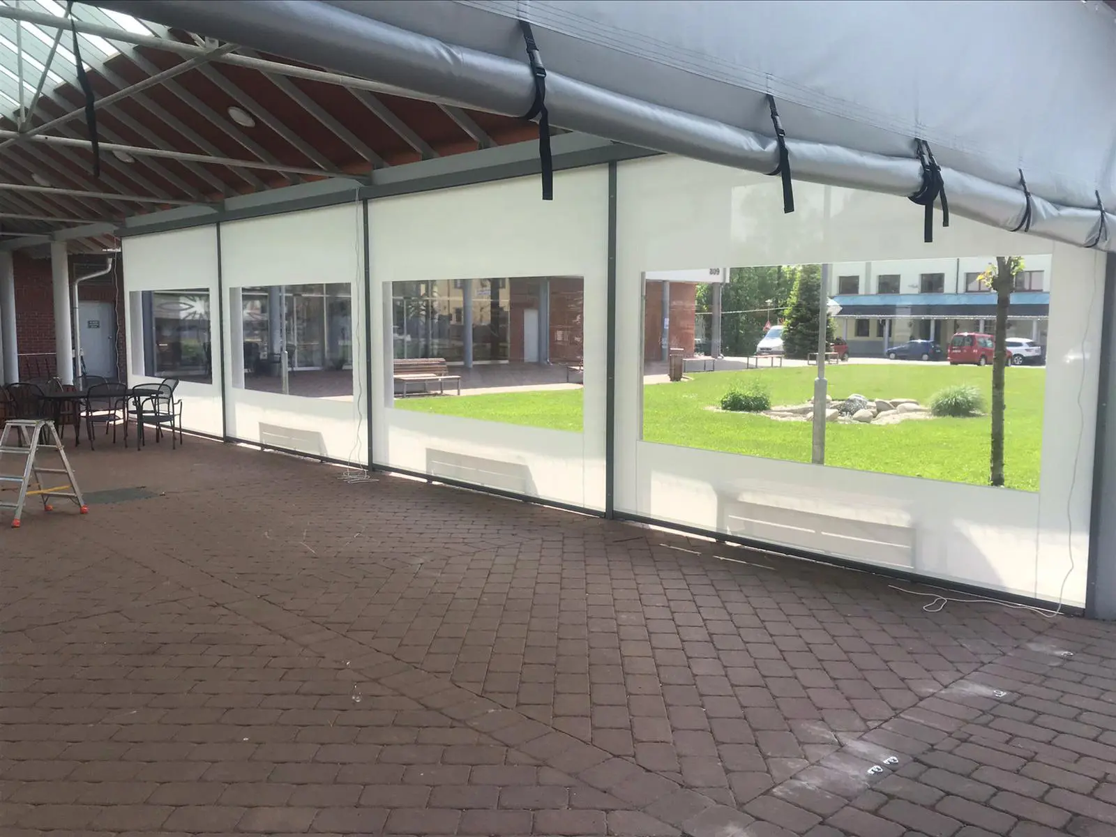 Screen Alfa Zip PVC Sichtfenster