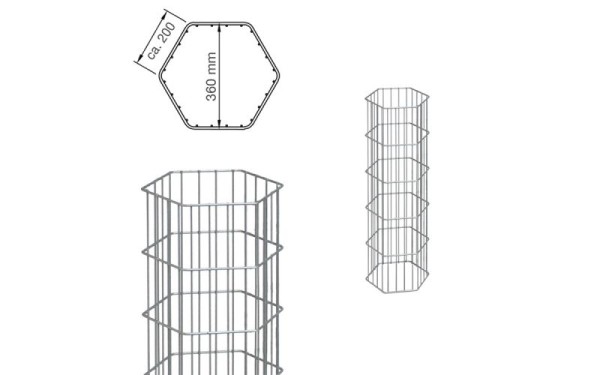 Gabionensäule ONYX