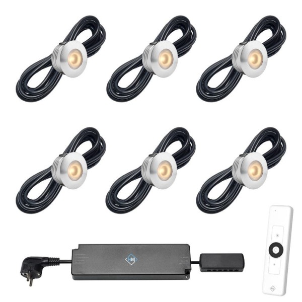 Cree LED Einbaustrahler Aragon bas | Warm Weiß | Set mit 4 Stück